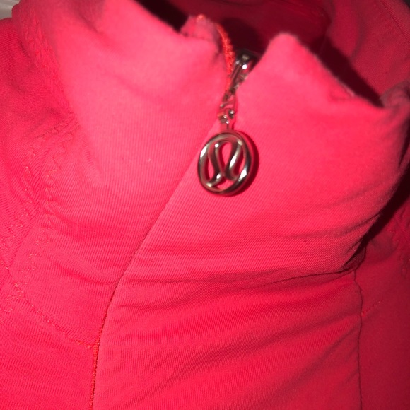Lululemon Athletica Lululemon Run Reflect Pullover Pink/Orange Half Zip Small - Picture 6 of 14